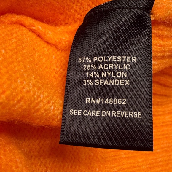 Torrid Women’s Fuzzy Pullover Long Sleeve Sweater NWT Bright Marigold 4X - Picture 7 of 12